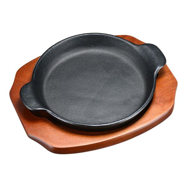 S　ステーキ皿　深丸型　B　17cm　PSV-18