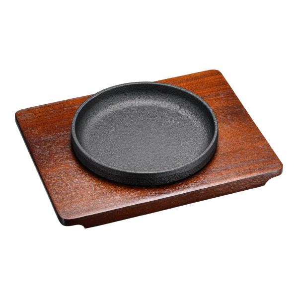 IK　スタッキング　ステーキ皿　13cm　PIK-10