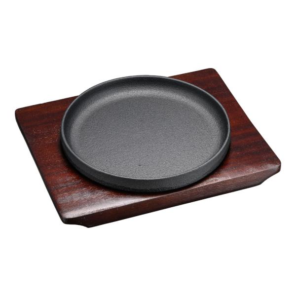 IK　スタッキング　ステーキ皿　17cm　PIK-10
