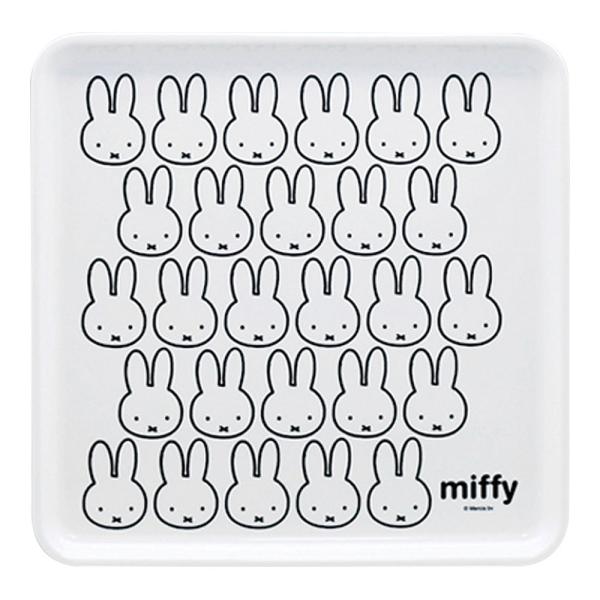 メラミンお子様食器　ミッフィーフェイス　トレー　M-32F2　RMI-B0