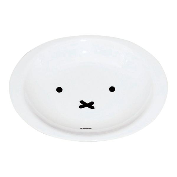 メラミンお子様食器　ミッフィーフェイス　小判皿　M-1301F1　RMI-B2