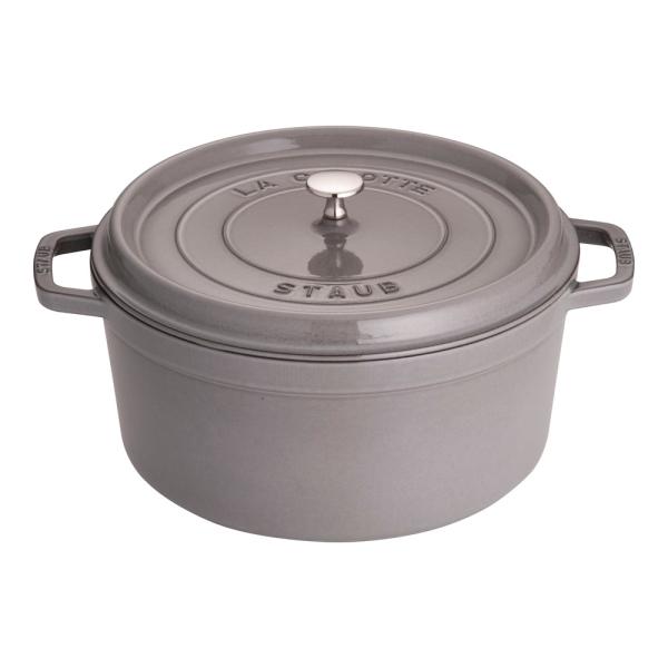 ストウブ　ピコ・ココット　ラウンド　30cm　グレー　40509-862　RST-47