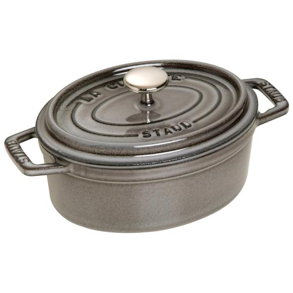 ストウブ　ピコ・ココット　オーバル　グレー　15cm　40509-477　RST-48
