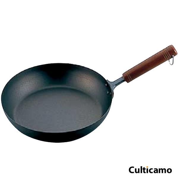純チタン　木柄フライパン　22cm　AHL-J8