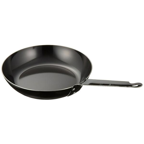 鉄黒皮　厚板フライパン　IH　20cm　AHL-20