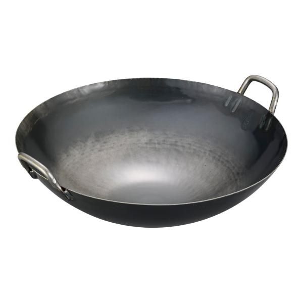 山田工業所　鉄　打出広東鍋　36cm　AKV-J6
