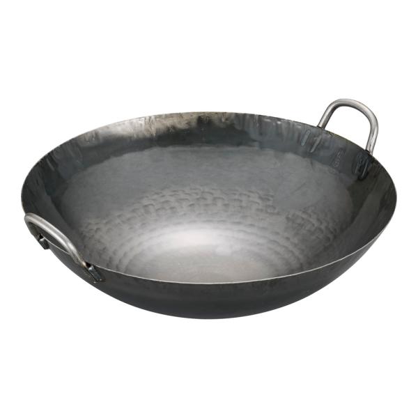 山田工業所　鉄　打出広東鍋　39cm　AKV-J6