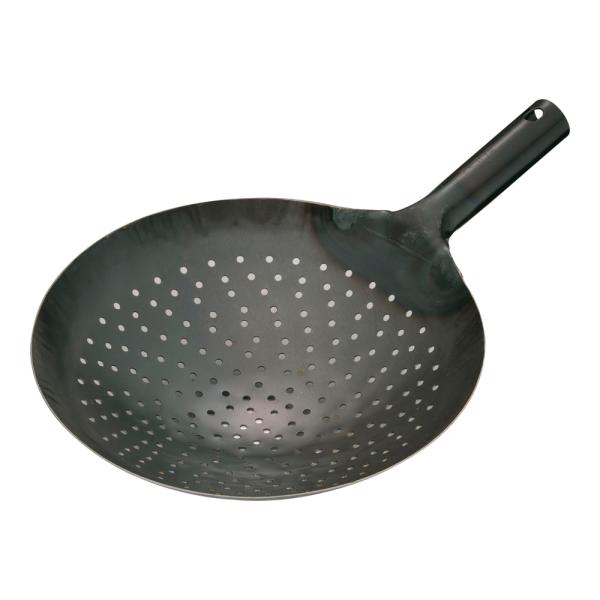 山田工業所　鉄　穴明ザーレン鍋　30cm　AZC-01