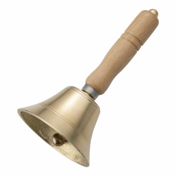 真鍮　手振鈴　ハンドベル　10cm　BSZ-01