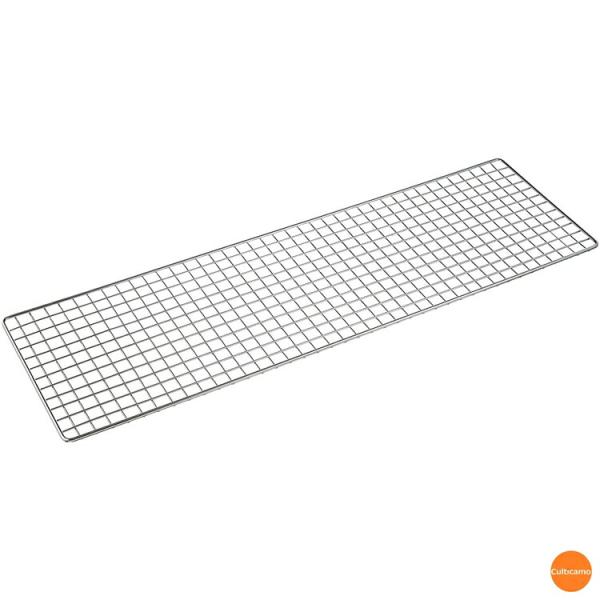 焼鳥器用焼アミ　クロームメッキ　大　600ｘ185　DYK-12
