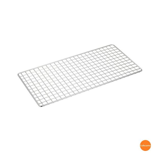 焼鳥器用焼アミ　クロームメッキ　小　375ｘ185　DYK-12