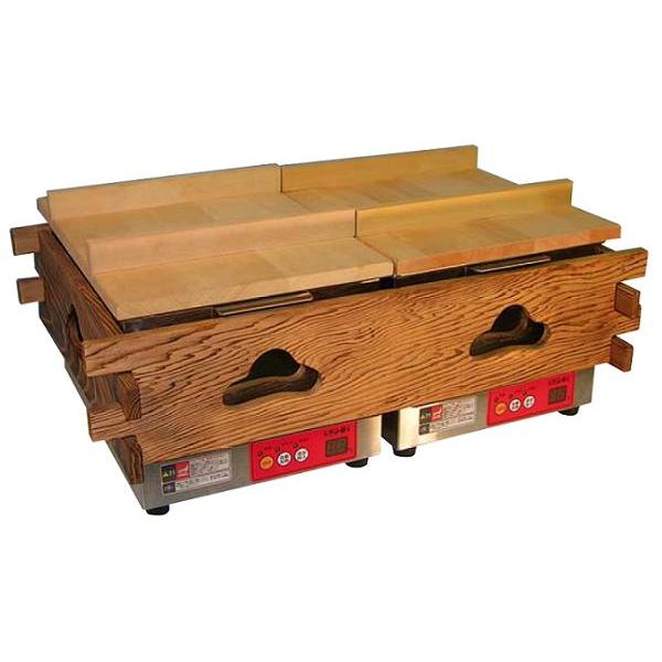 エイシン　マイコン電気おでん鍋　6ツ切ｘ2　CVS-8D　EOD-42　メーカー直送品　代引き決済不...