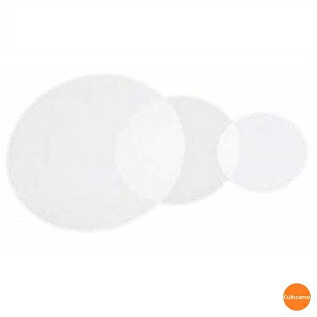 純白　デコレシート　1,000枚入　6寸　18cm　WDK-75