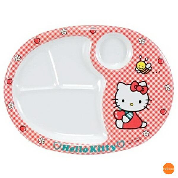 ニューキティ　メラミンお子様食器　ランチ皿　大　RLV-86