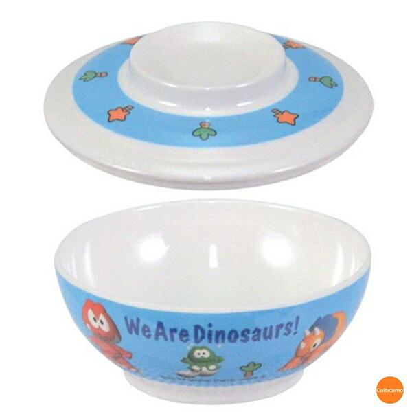 ダイナソワーズ　メラミンお子様食器　汁碗　蓋付　RSL-99