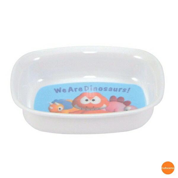 ダイナソワーズ　メラミンお子様食器　角小鉢　RKB-K8