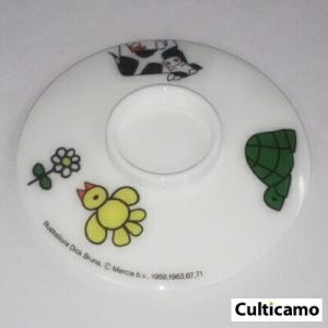 ミッフィー　メラミンお子様食器　汁椀　蓋　CM-18　RSL-B6