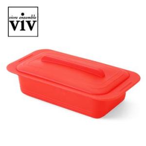 VIV　シリコンスチーマー　Due　デュエ　スチームトレイ付　パプリカレッド　59617　AST-K...
