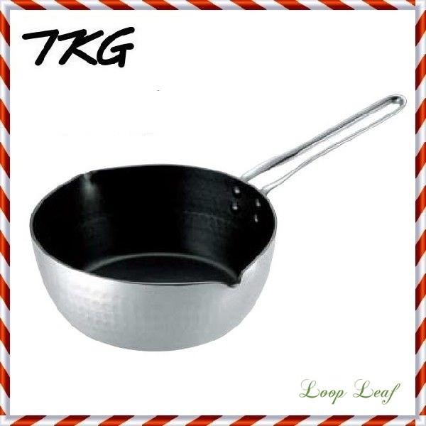 TKG　共柄厚板　IHアルミテフロン　雪平鍋　目盛付　16cm　AYK-71