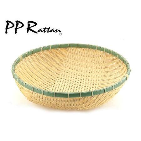PPラタン　PP　竹　丸型　深ざる　45型　RB-450-BB　AZL-60