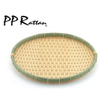 PPラタン　PP　竹　丸型　浅ざる　36型　RT-360-BB　AZL-61
