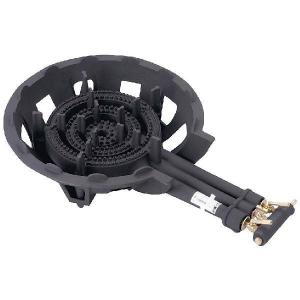 鋳物コンロ DE-33n 三重 都市ガス12 13A用 パイロットなし DBC-63