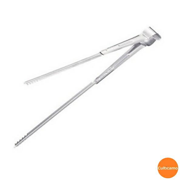 IKD　18-8　抗菌サービス箸トング　小　25.5cm　BTV-41