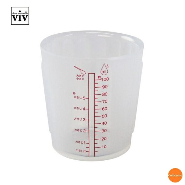 ViV　ヴィヴ　シリコンメジャーカップ　S　60304　クリア　100cc　BMZ-58