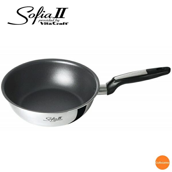 ビタクラフト　ソフィア2　ウォックパン　No.1754　24cm　AUO-05