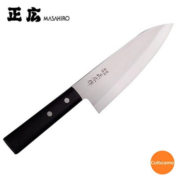 正広作　ステンレス和包丁　出刃　片刃　10605　15cm　AMS-H2