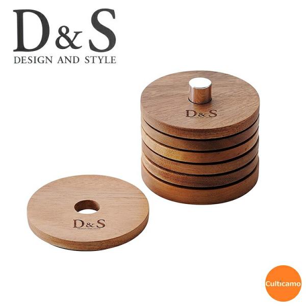 D＆S　コースター　6pcsセット　PKB-27