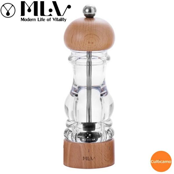 MLV　ペパーミル　ブナ　ナチュラル　18cm　HP07071　PEM-B3