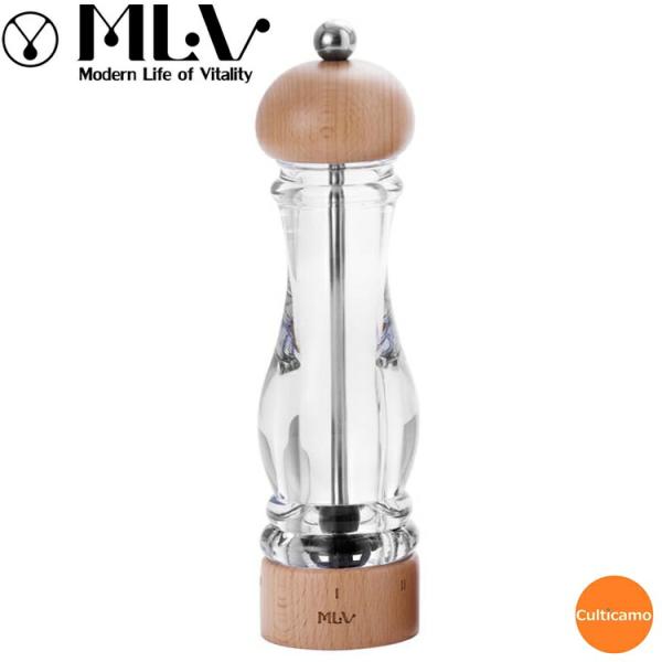 MLV　ペパーミル　ブナ　ナチュラル　23cm　HP07091　PEM-B3