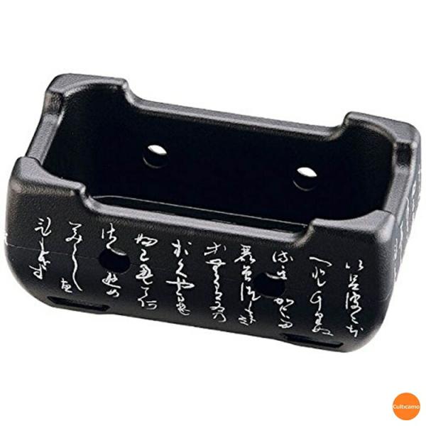 アルミ　いろはこんろ　長角　M10-808　黒　24cmｘ13cm　QKV-46