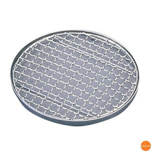 18-8　海鮮　耐熱アミ　丸型セット　16cm　QTI-26