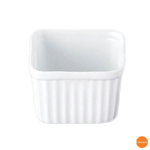 耐熱性陶器　四角スフレ　S　10個入　RSH-28