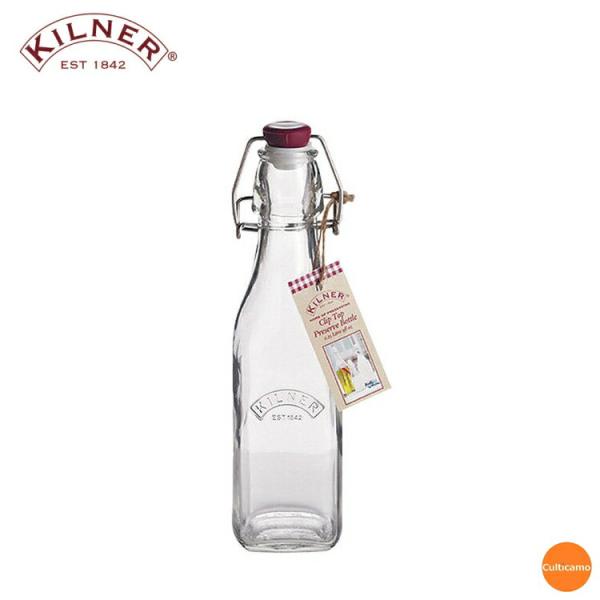 キルナー　スクエア　クリップトップボトル　250ml　AKL-40