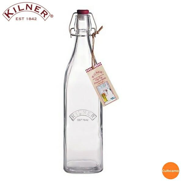 キルナー　スクエア　クリップトップボトル　1L　AKL-40