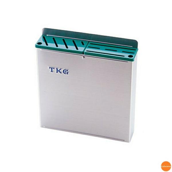 TKG　18-8　プラ板付　カラーナイフラック　大　ABタイプ　緑　AHU-67