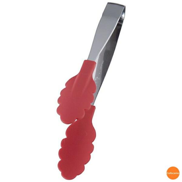 抗菌　耐熱カラートング　ミニ　18cm　レッド　BTV-L0