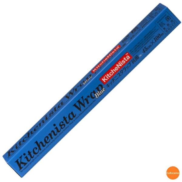 キッチニスタラップ　抗菌ブルー　45cm×100m　1本　XLT-78