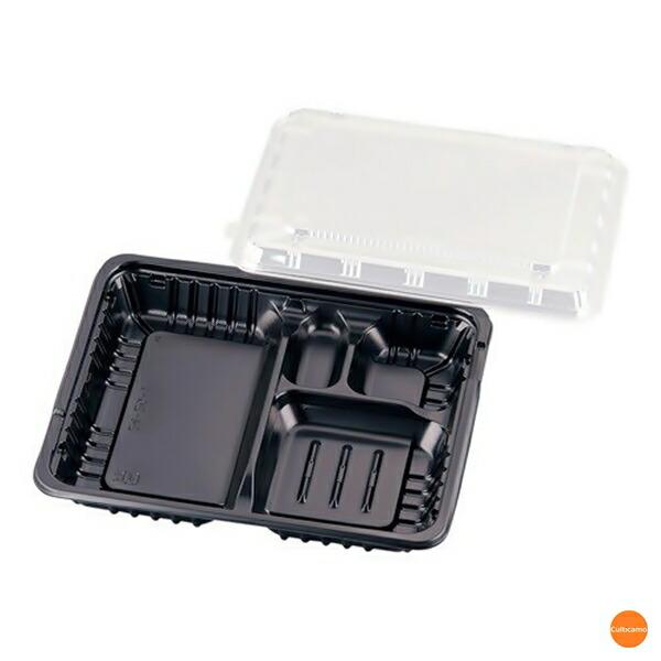 FM弁当容器　透明蓋付　中　A　20セット入　XBV-05