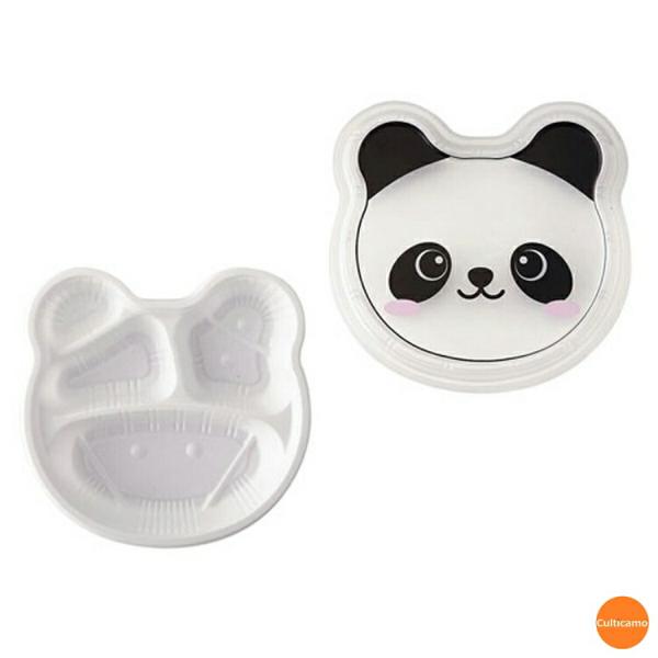 弁当容器　アニマル幼稚園　TY-1　白/パンダ　50セット　RTK-C5