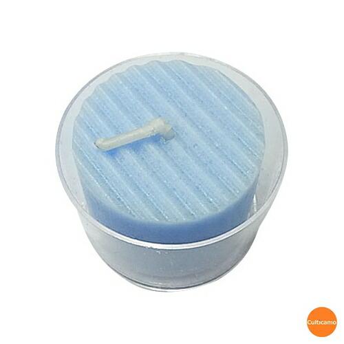 ムラエ　カップ入　カラーキャンドル　ローソク　24ヶ入　ブルー　PKY-J5