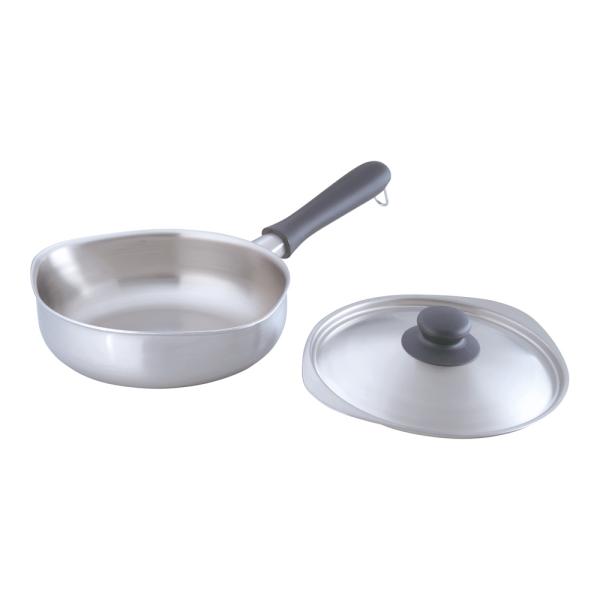 柳宗理　IH　片手鍋　つや消し　22cm　31302　AKT-D5