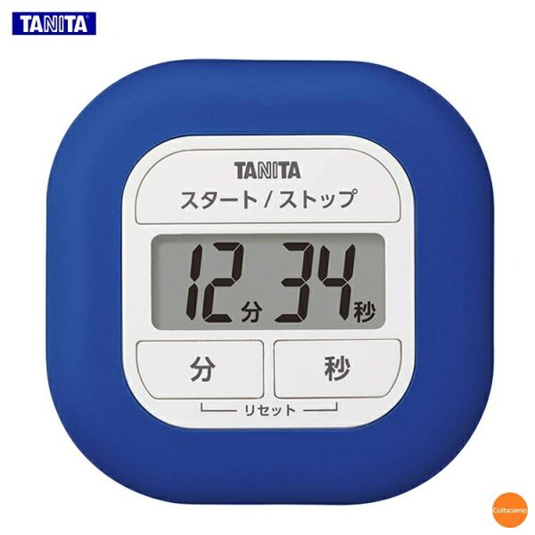 タニタ　くるっとシリコンタイマー　TD-420　99分59秒計　ブルー　BTI-C7