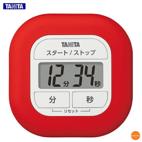 タニタ　くるっとシリコンタイマー　TD-420　99分59秒計　レッド　BTI-C7