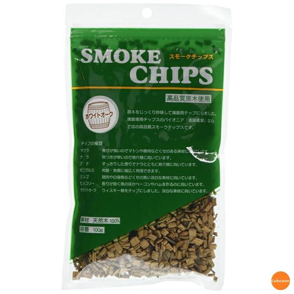 スモーク用チップ　ホワイトオーク　100g　DSM-36