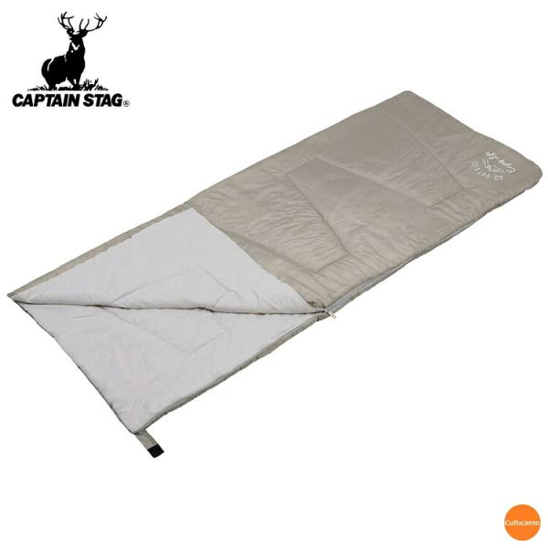 キャプテンスタッグ　モンテ　洗えるクッションシュラフ　カーキ　UB-0025　UKT-05