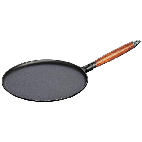 ストウブ　staub　木柄　クレープパン　40509-525　28cm　RST-62